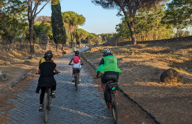 Appia Antica and Catacombs by ebike: guided tour with Private Transfer from Circus Maximus