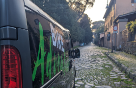 Appia Antica and Catacombs by ebike: guided tour with Private Transfer from Circus Maximus