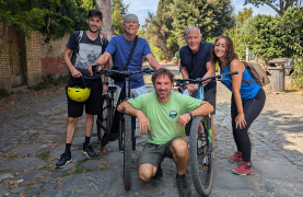 Appia Antica and Catacombs by ebike: guided tour with Private Transfer from Circus Maximus