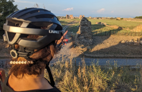 Appia Antica and Catacombs by ebike: guided tour with Private Transfer from Circus Maximus