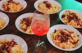 Spritz & Spaghetti: Tipsy Cooking Class in Rome