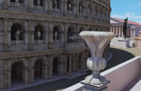 Colosseum with Arena and Virtual Reality (VR)