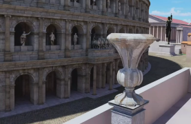 Colosseum with Arena and Virtual Reality (VR)